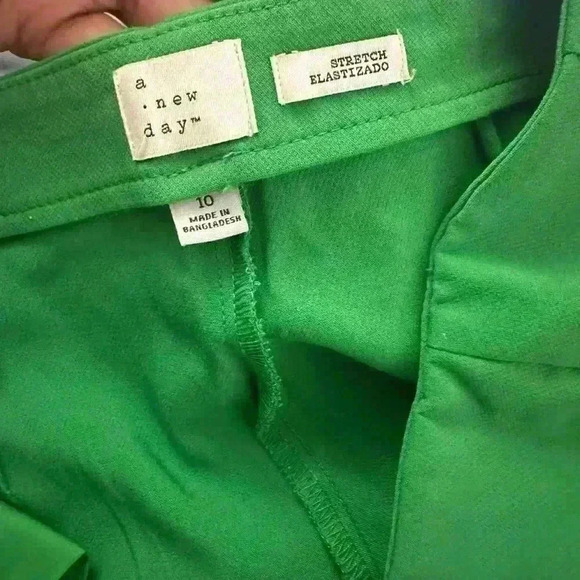 🌿 Green Polyester Shorts | A New Day | Target - Picture 3 of 3